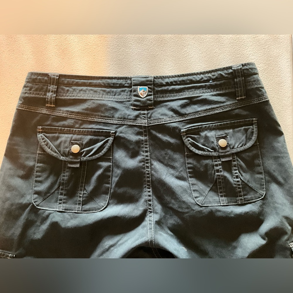 KUHL Cargo Convertible Hiking Pants Women’s Size 10 Black - Picture 6 of 7